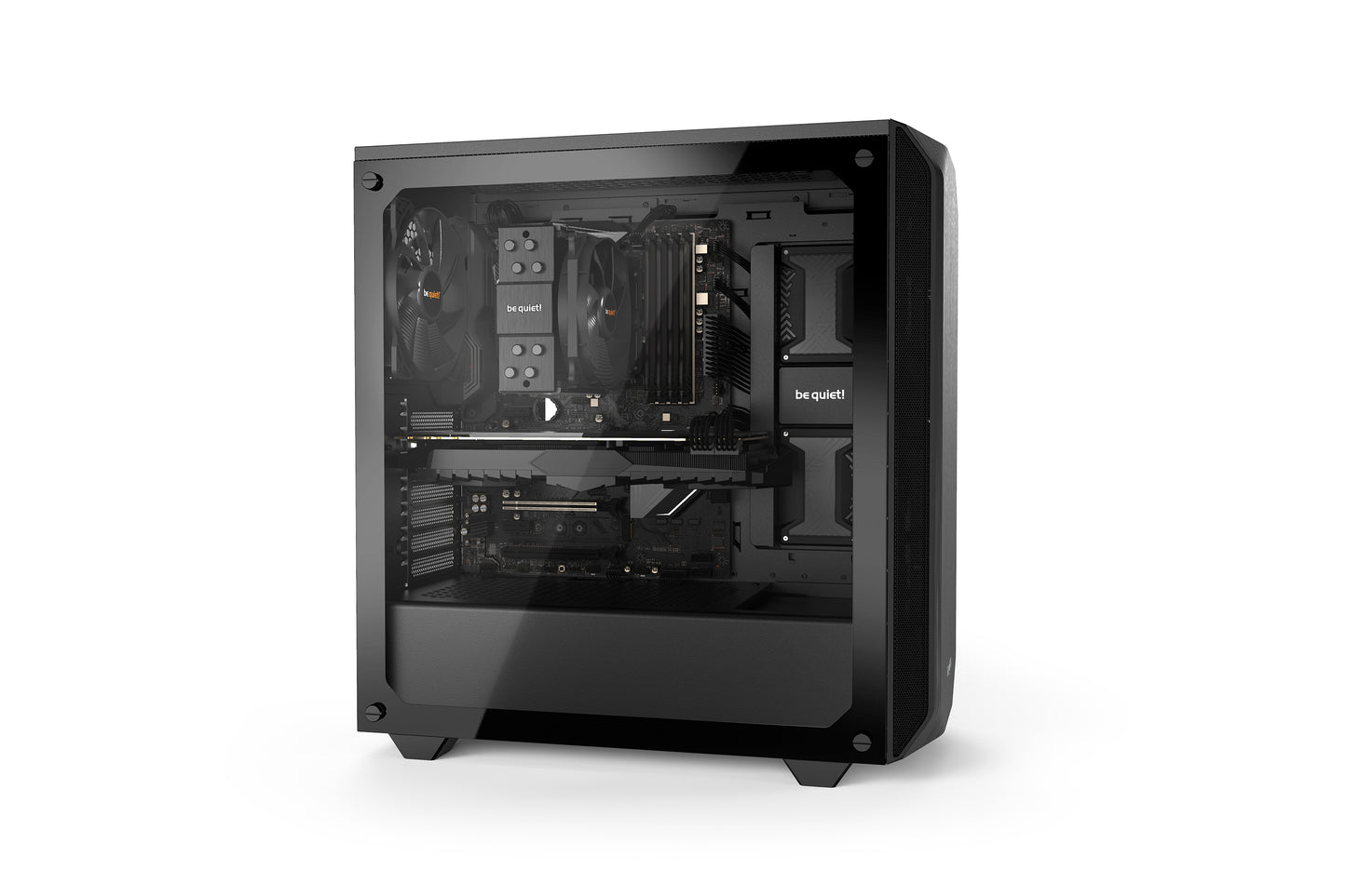 Be Quiet PURE BASE 500, Window Black Outstanding price-performance ratio (BGW34)
