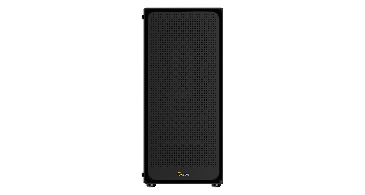 Ocypus Gamma C50 Mini-Tower Airflow Case with Mesh White/Black