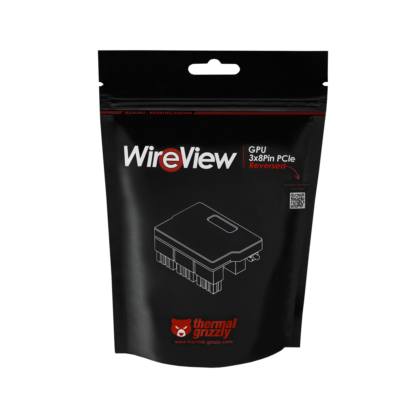 Thermal Grizzly WireView GPU 3x8Pin PCIe (Normal/Reverse)