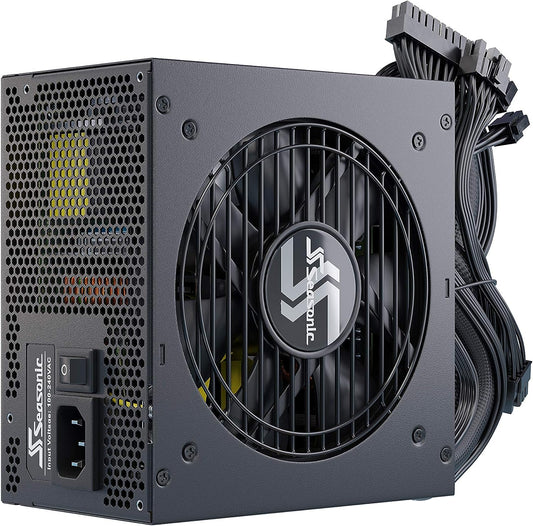 Seasonic Focus GM-750, 750W 80+ Gold, Semi-Modular, Fits All ATX Systems, Fan Control in Silent and Cooling Mode, 7 Year Warranty, Perfect Power Supply for Gaming and Various Application (SSR-750FM)