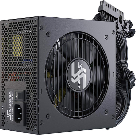 Seasonic Focus GM-850, 850W 80+ Gold, Semi-Modular, Fits All ATX Systems, Fan Control in Silent and Cooling Mode, 7 Year Warranty, Perfect Power Supply for Gaming and Various Application (SSR-850FM)