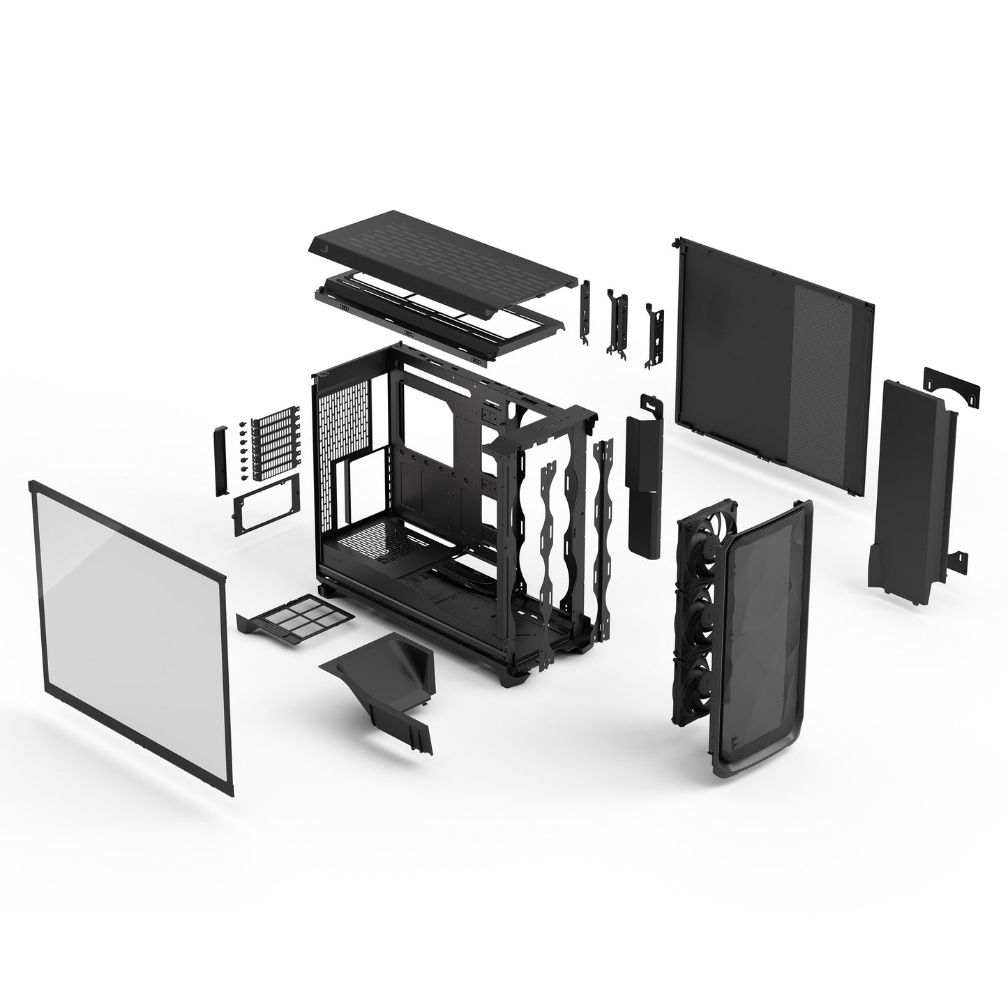 Fractal Design Meshify 3 XL Black Solid / Black TG Light Tint