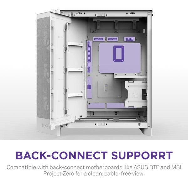 NZXT H9 Flow RGB+ White Case