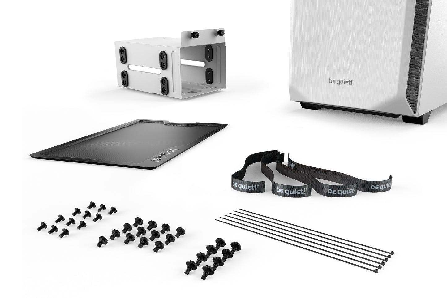 Be Quiet PURE BASE 500 Window White, Outstanding price-performance ratio (BGW35)