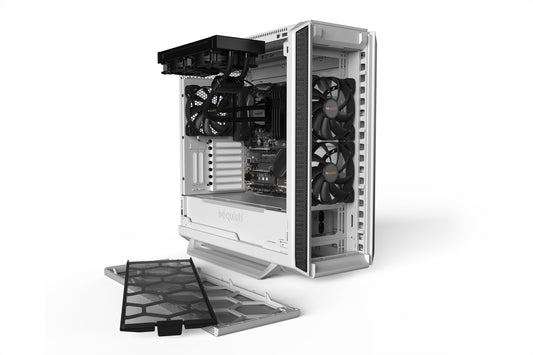 Be Quiet SILENT BASE 802 Window White Excellent Versatility, Performance and Silence (BGW40)