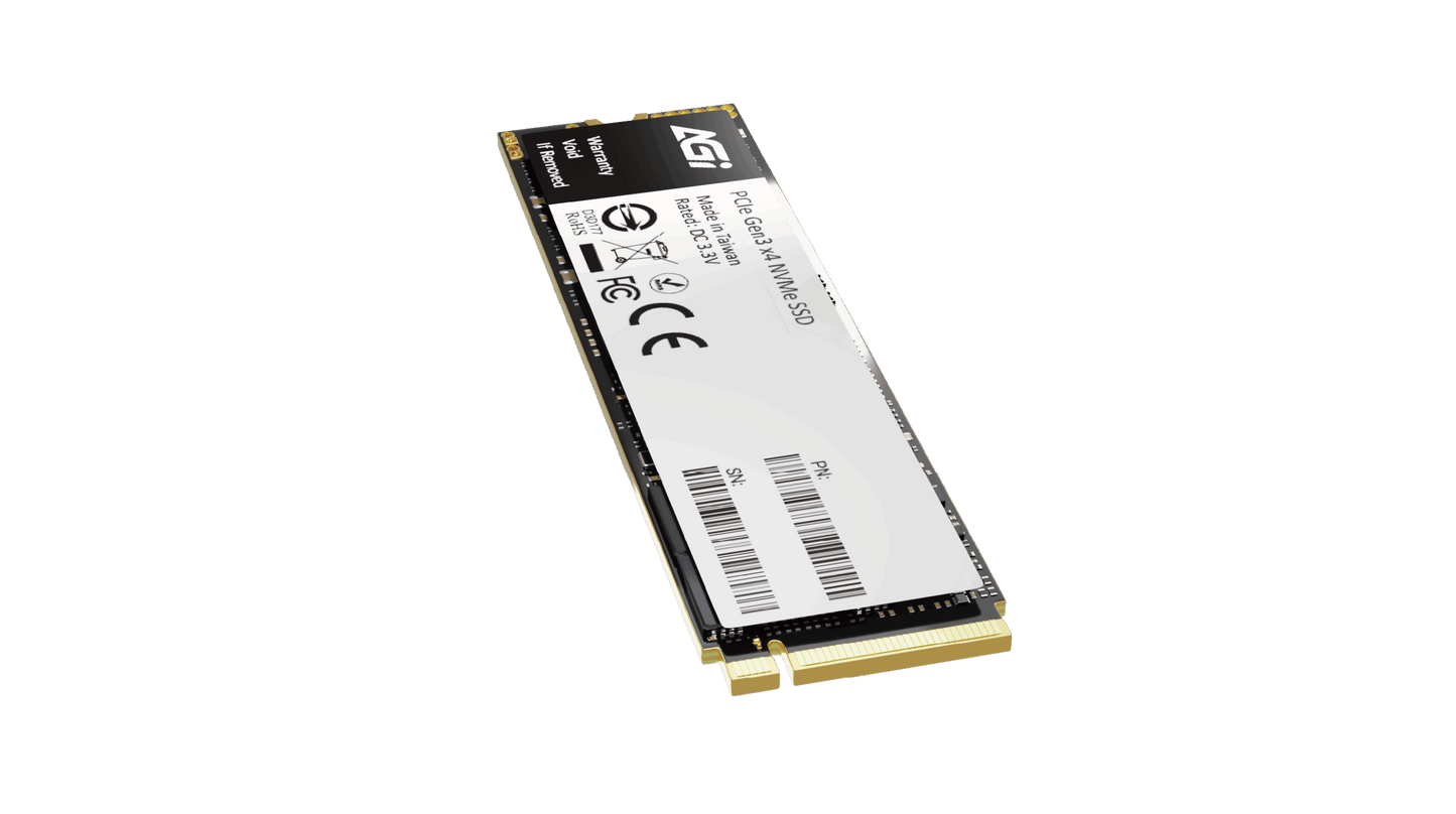 AGI AI298 PCIe Gen3 x4 M.2 2280 Solid State Drive