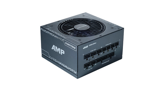 Phanteks AMP 1000W 80+ Gold, Fully Modular, PSU (PH-P1000G_BK)
