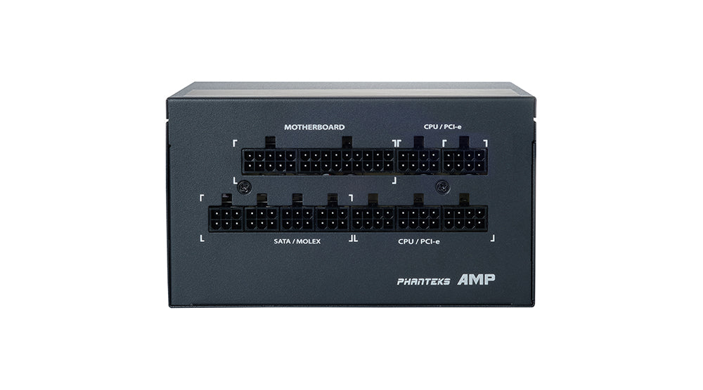 Phanteks AMP 1000W 80+ Gold, Fully Modular, PSU (PH-P1000G_BK)