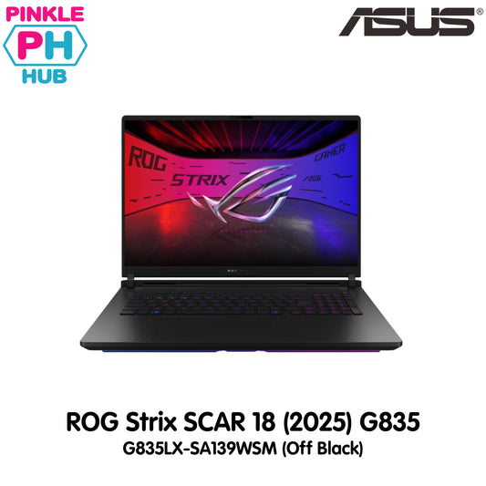 ROG Strix SCAR 18 (2025) G835LX-SA139WSM Gaming Laptop | 18inch 2.5K WQXGA | Intel Core Ultra 9 275HX | 64GB RAM | 2TB SSD | RTX 5090 24GB | WIN11