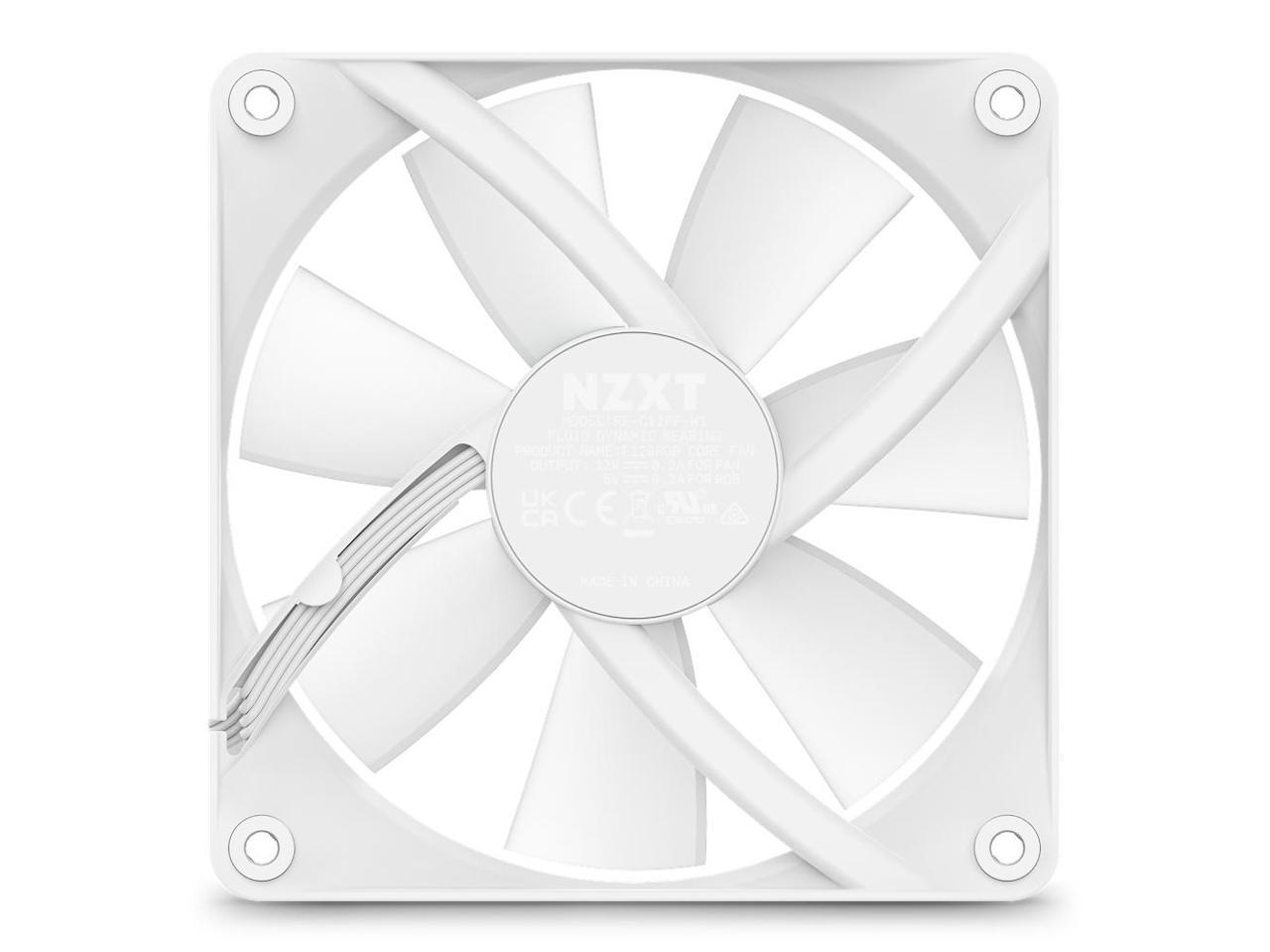 NZXT F140 RGB Core 140mm Hub-Mounted RGB Fan,Double (RF-C14DF)