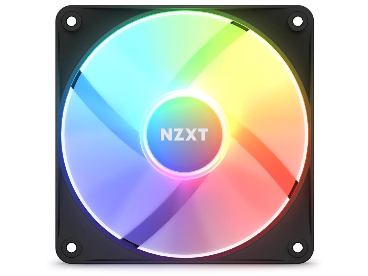 NZXT F140 RGB Core 140mm Hub-Mounted RGB Fan,Double (RF-C14DF)