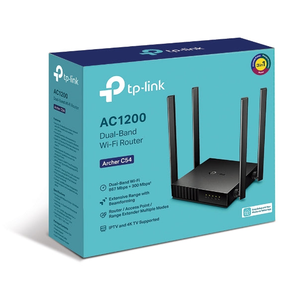 Tp-Link Archer C54 I AC1200 Dual Band Wi-Fi Router