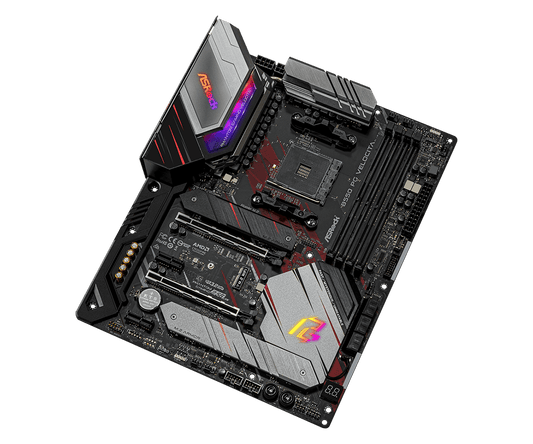 ASRock B550 PG Velocita Supports DDR4 4733+ (OC) 1 PCIe 4.0 x16, 1 PCIe 3.0 x16, 2 PCIe 3.0 x1, 1 M.2 Key E for WiFi