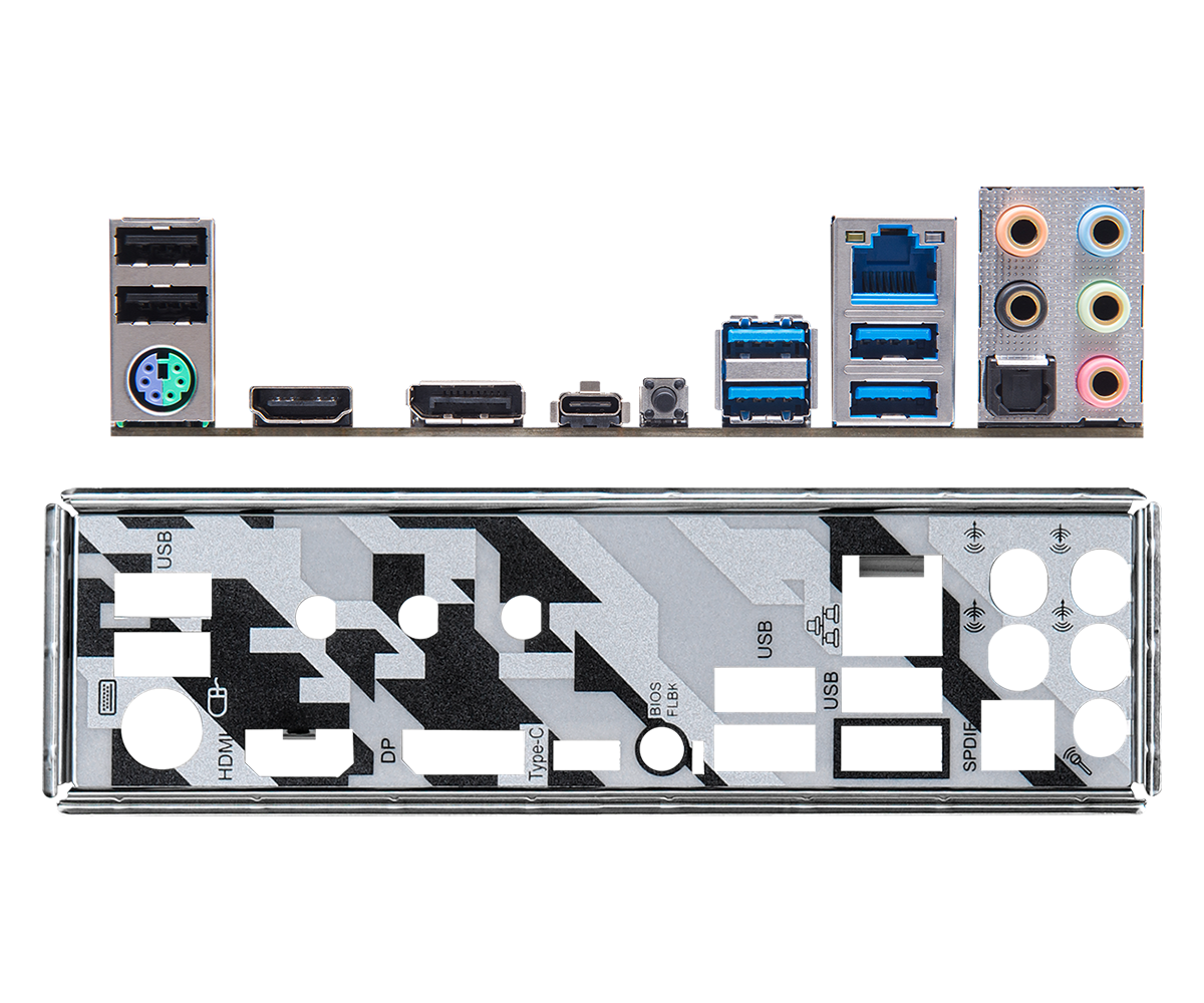 ASRock B660 Steel Legend Supports 13th Gen & 12th Gen and next gen Intel® Core™ Processors (LGA1700), Supports DDR4 5000MHz (OC)