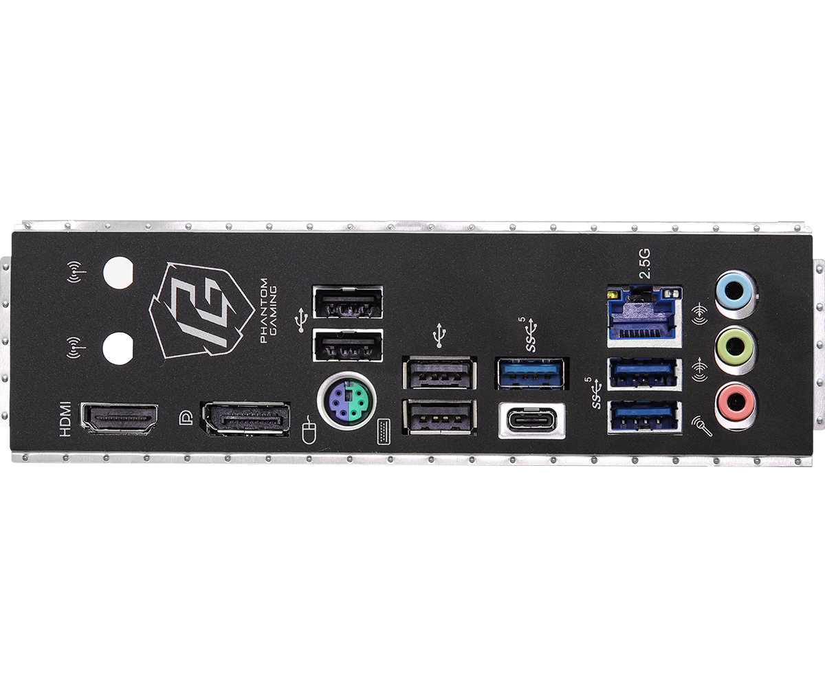 ASRock B760M PG Riptide Supports 13th Gen & 12th Gen and next gen Intel® Core™ Processors (LGA1700) and DDR5 7200MHz (OC)