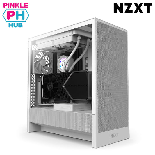 NZXT H5 Flow White (2024) - Mid Tower