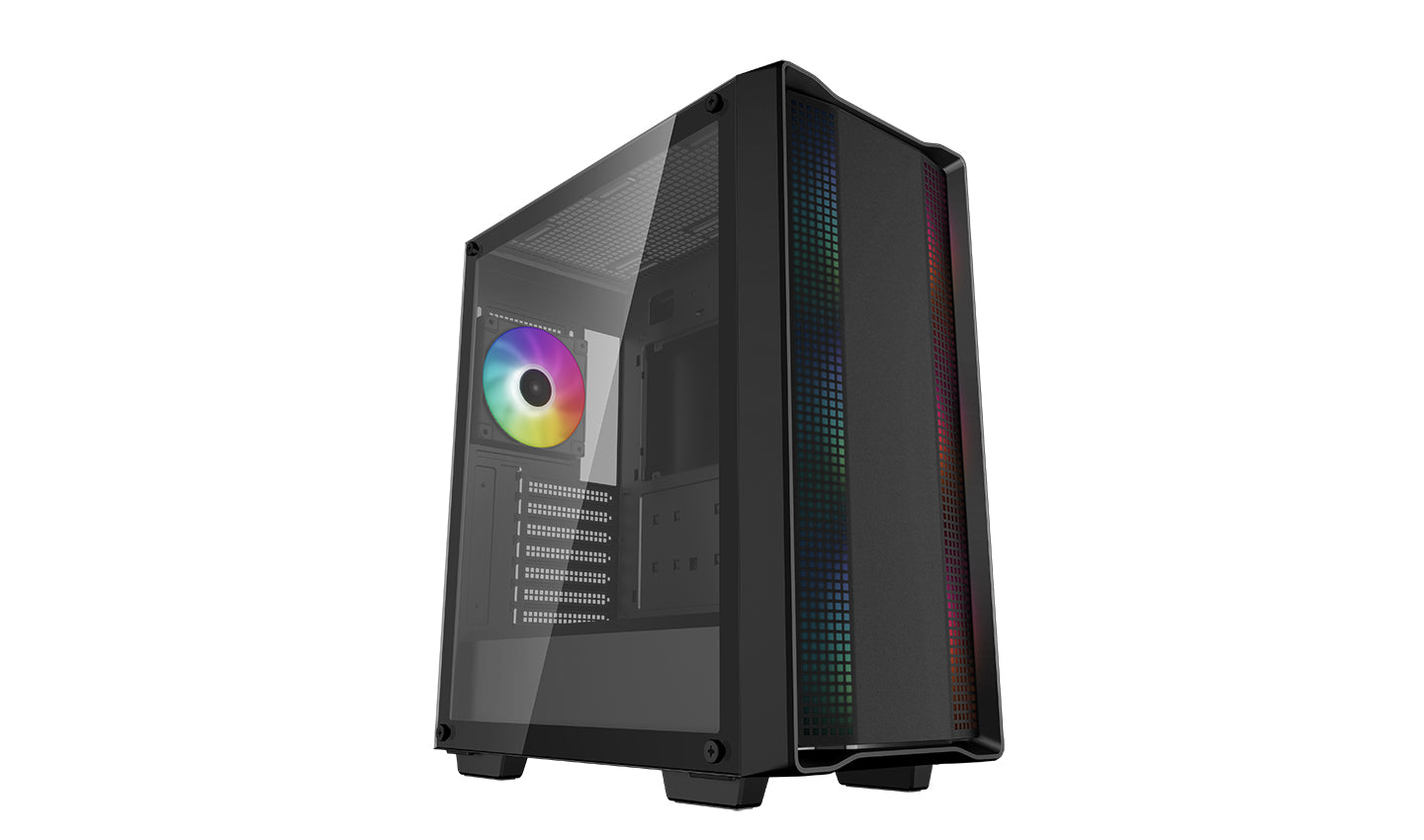 Deepcool CC560 Mid-Tower Case ARGB V2 (R-CC560-BKTAA4-G-2)