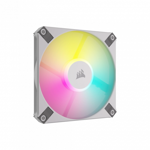 Corsair iCUE AF120 RGB SLIM 120mm PWM Fluid Dynamic Bearing Fan, Single Pack