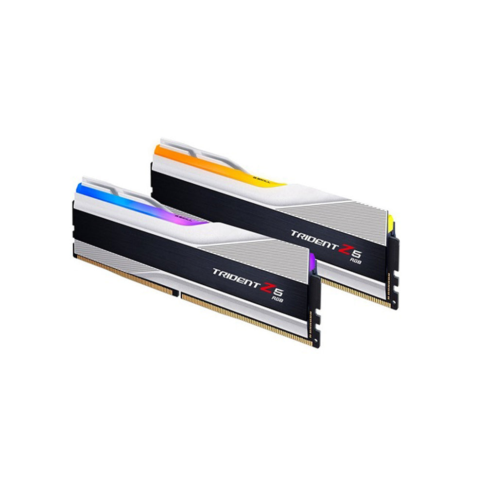 G.skill Trident Z5 RGB 32GB (2x16GB) DDR5-6000 CL40-40-40-96 1.35V Intel XMP SILVER (F5-6000J4040F16GX2-TZ5RS)