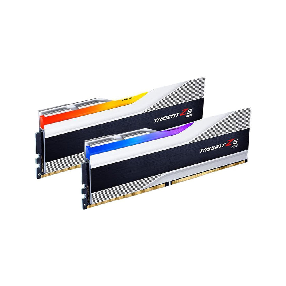 G.skill Trident Z5 32GB (2x16GB) RGB DDR5-6000 CL36-36-36-96 1.35V Intel XMP SILVER (F5-6000J3636F16GX2-TZ5RS)