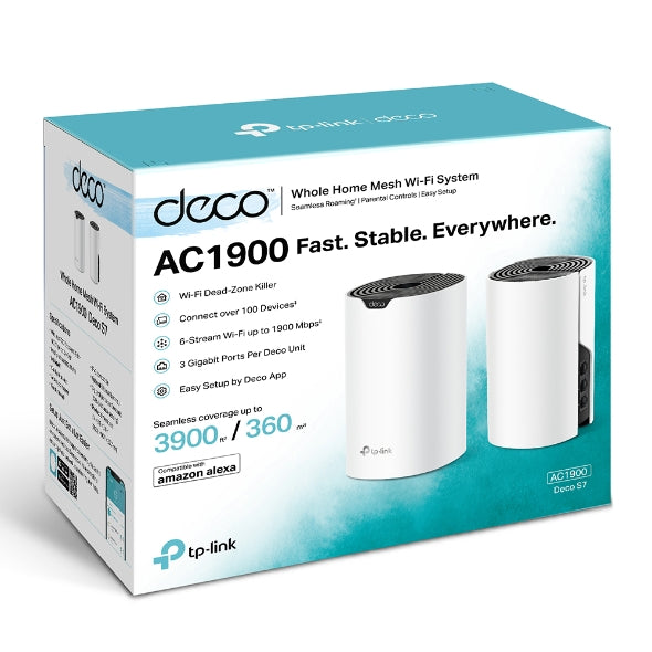 Tp-Link Deco S7 I AC1900 Whole Home Mesh Wi-Fi System