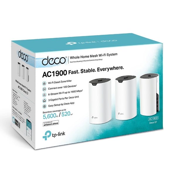 Tp-Link Deco S7 I AC1900 Whole Home Mesh Wi-Fi System