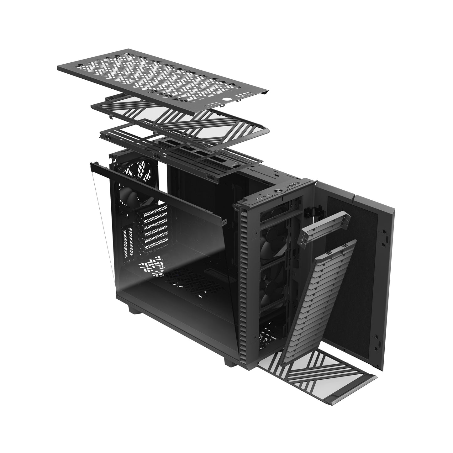 Fractal Design Define 7 Gray TG Light Tint