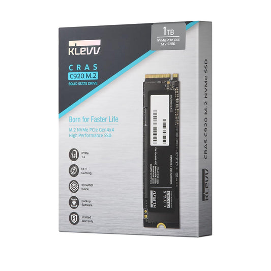 KLEVV Cras C920 1TB m.2 NVMe PCIe Gen4x4 (K01TBM2SP0-C92)