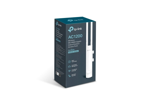 Tp-Link EAP225-Outdoor I AC1200 Wireless MU-MIMO Gigabit Indoor/Outdoor Access Point
