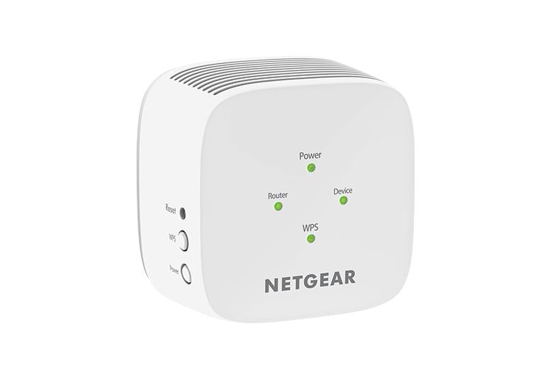 NETGEAR AC1200 Dual-band WiFi Range Extender, 1.2Gbps, Wall-plug, Internal Antenna (EX6110-100NAS)