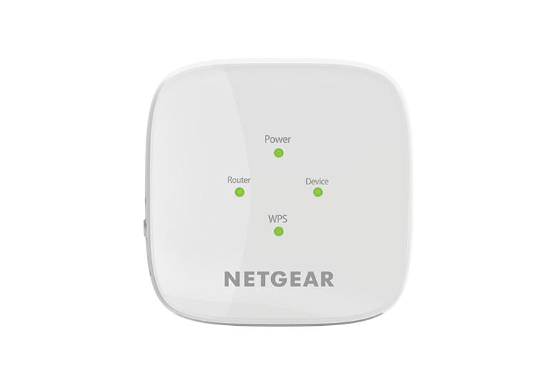 NETGEAR AC1200 Dual-band WiFi Range Extender, 1.2Gbps, Wall-plug, Internal Antenna (EX6110-100NAS)
