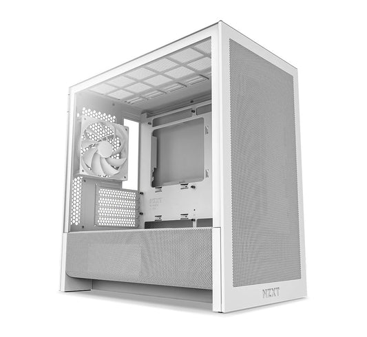 NZXT H3 Flow White Micro-ATX Airflow Case