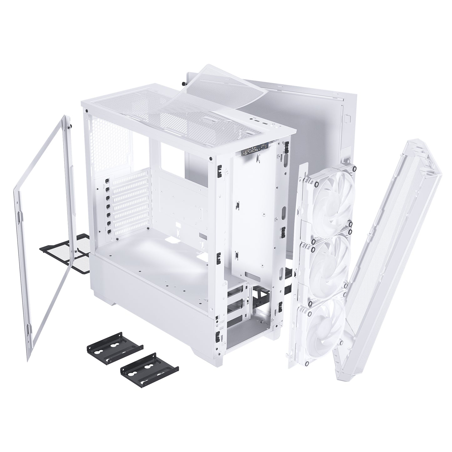 Phanteks Eclipse G360A Ultra-fine Performance Mesh, Mid-Tower Gaming case, Tempered Glass, Digital-RGB Lighting (PH-EC360ATG)