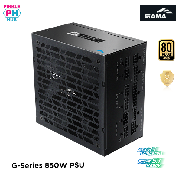 SAMA Gold Series ATX 3.1 Fully Modular Power Supply