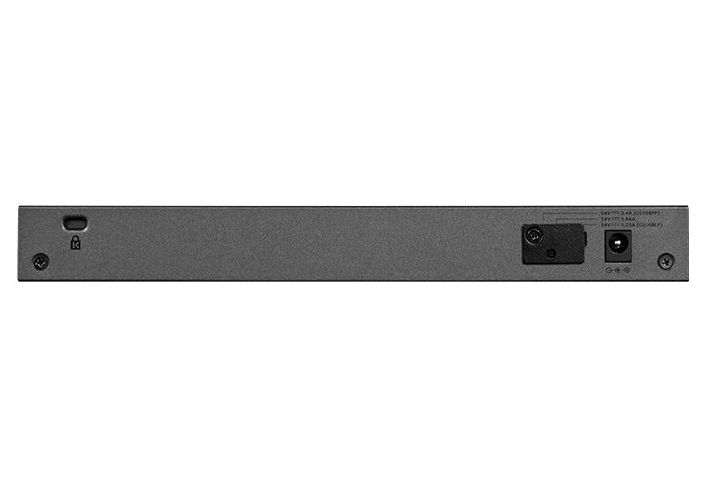 NETGEAR 8-Port Gigabit Ethernet High-power PoE+ Unmanaged Switch with FlexPoE 123W (GS108PP-100EUS/GS108PP-100AJS)