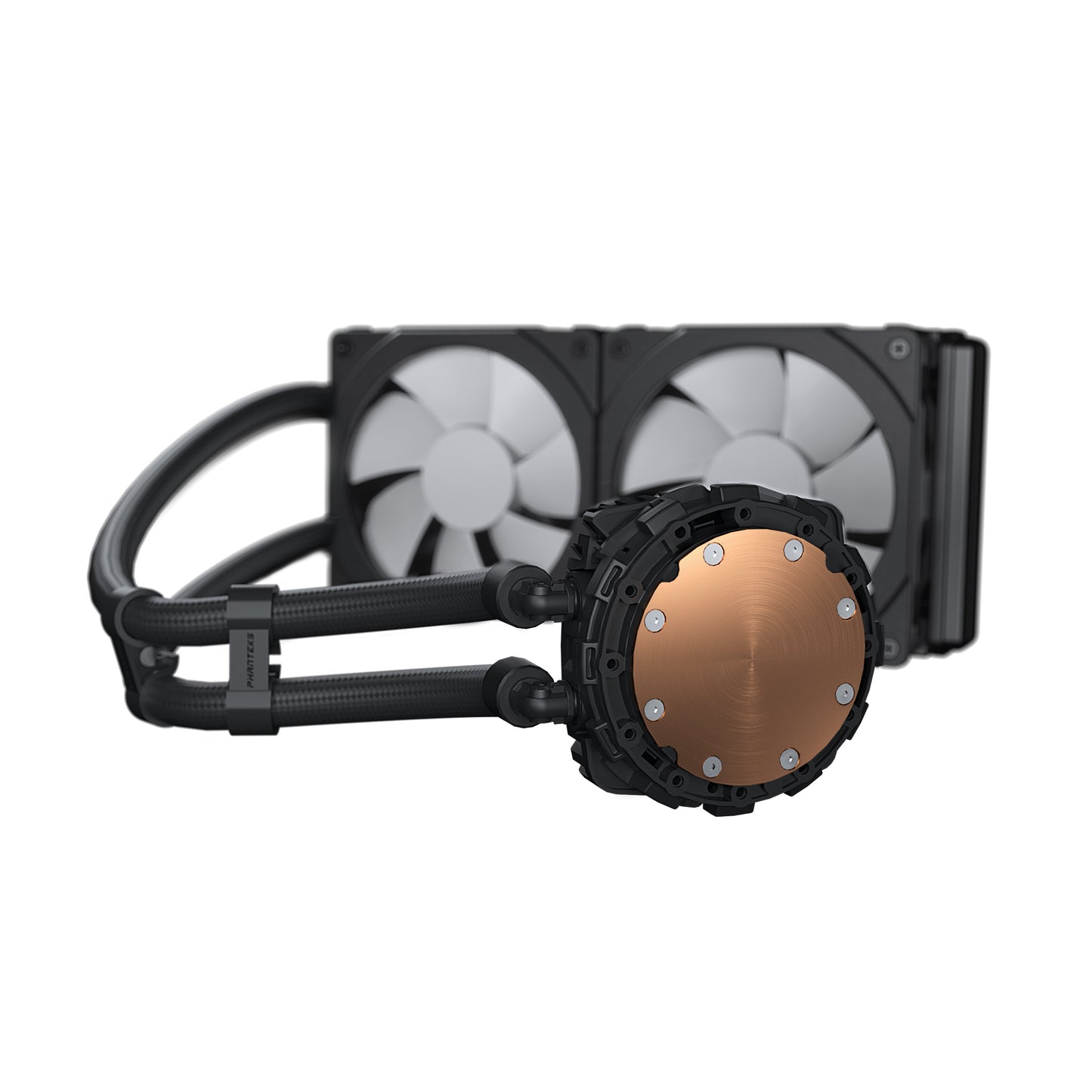 Phanteks Glacier One 240 MPH D-RGB AIO Liquid CPU Cooler with Halos Fan Frame Infinity Mirror Pump Cap Design (PH-GO240MPH)