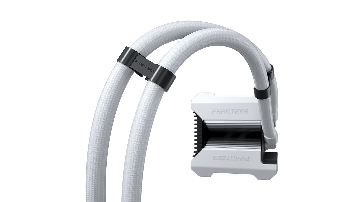 Phanteks Glacier One 240 MPH D-RGB AIO Liquid CPU Cooler with Halos Fan Frame Infinity Mirror Pump Cap Design (PH-GO240MPH)