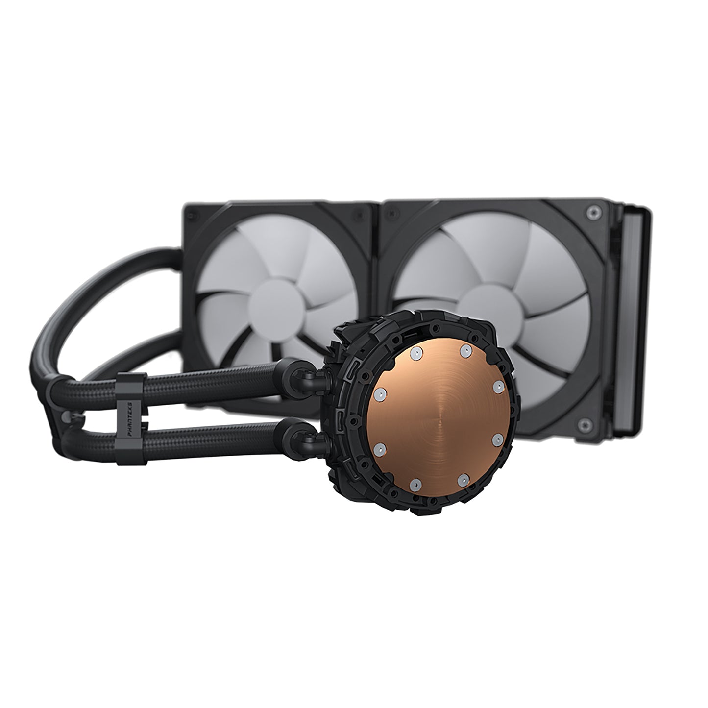 Phanteks Glacier One 280 MPH D-RGB AIO Liquid CPU Cooler with Halos Fan Frame Infinity Mirror Pump Cap Design (PH-GO280MPH)