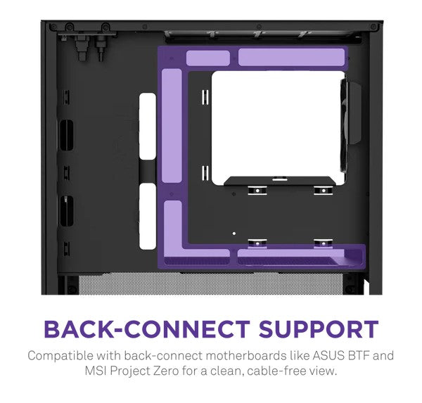 NZXT H3 Flow Black Micro-ATX Airflow Case