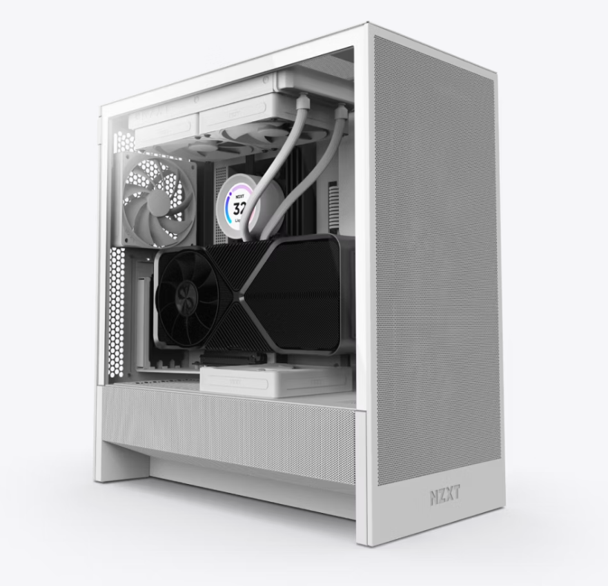 NZXT H5 Flow White (2024) - Mid Tower