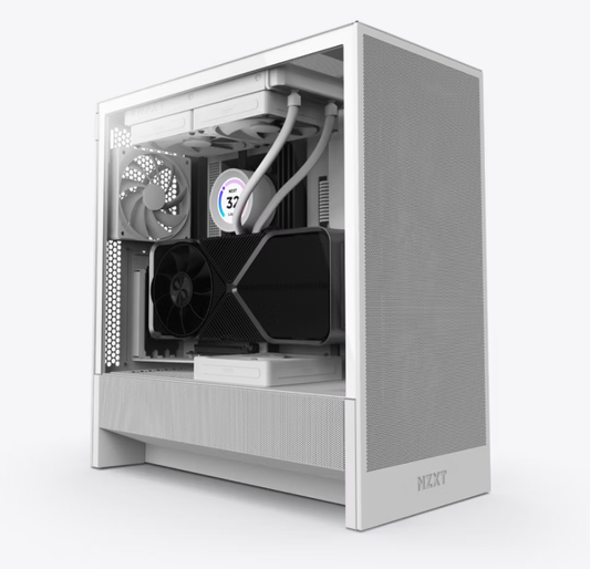 NZXT H5 Flow White (2024) - Mid Tower