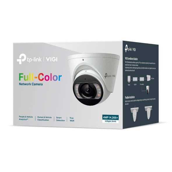 Tp-Link InSight S445 I VIGI 4MP Full-Color Turret Network Camera