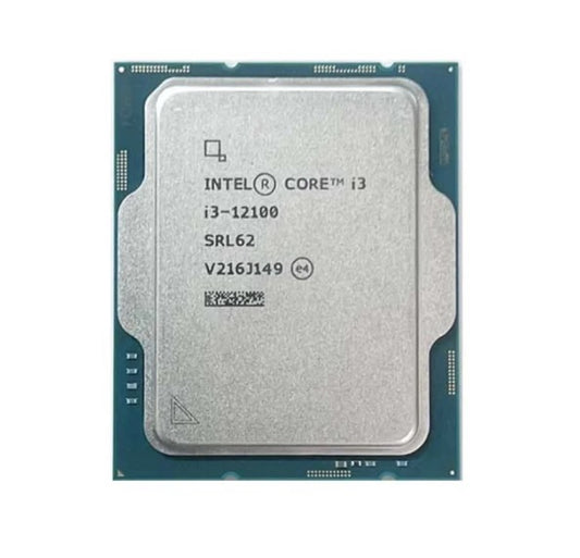 Intel Core i3-12100 4.30GHz 12M Cache LGA 1700 Processor - Box Type (Processor Only)
