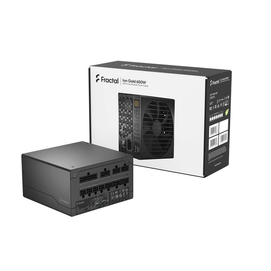 Fractal Design ION Gold 650W Fully Modular Power Supply, US Cord