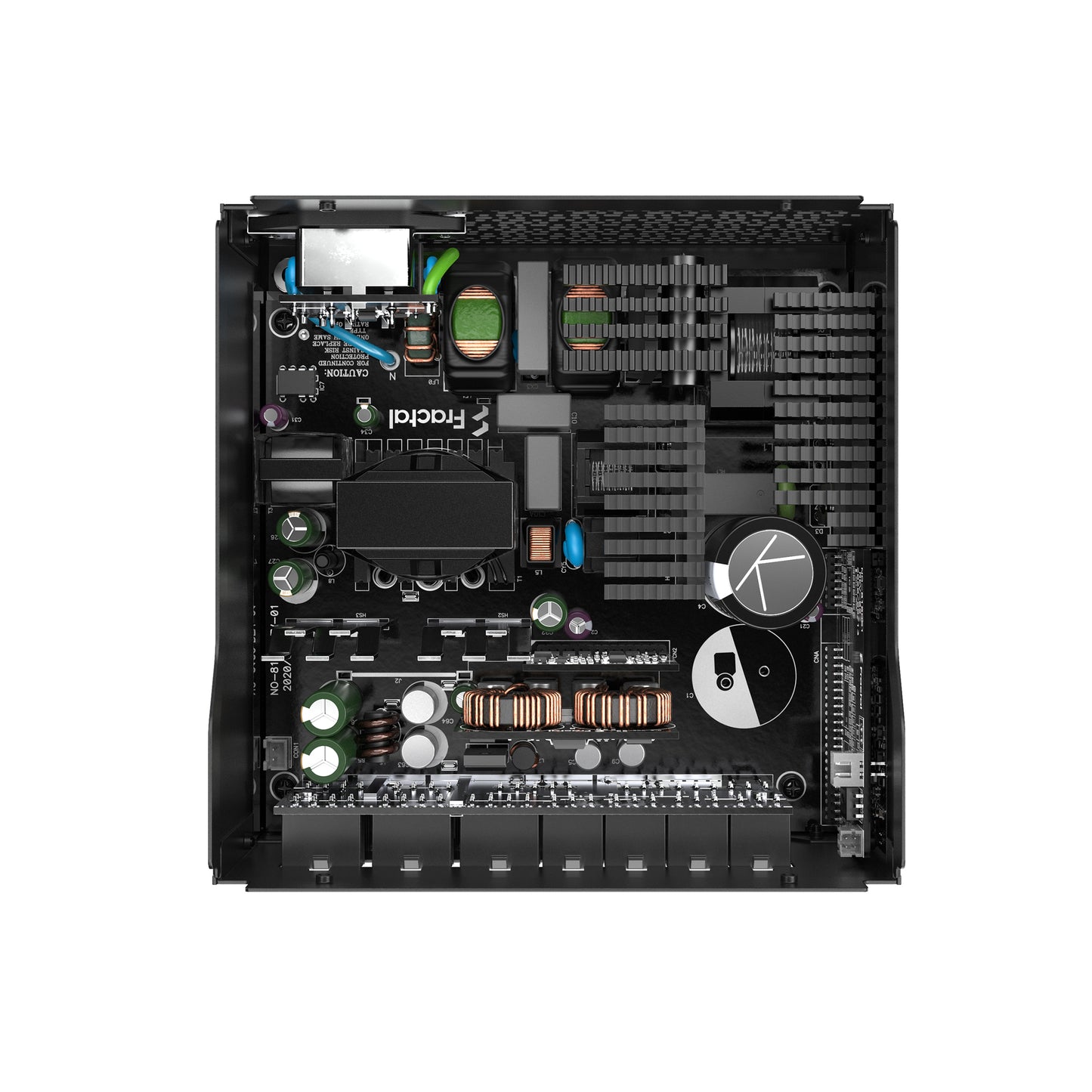 Fractal Design ION Gold 650W Fully Modular Power Supply, US Cord