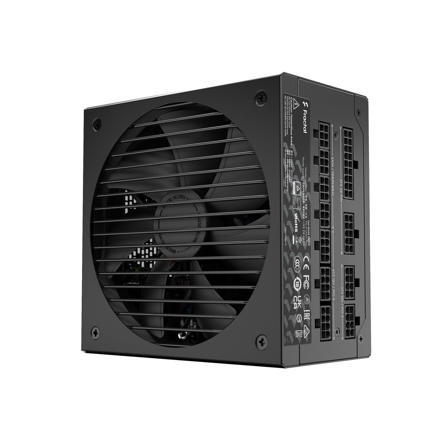 Fractal Design ION Gold 750W Fully Modular Power Supply, US Cord