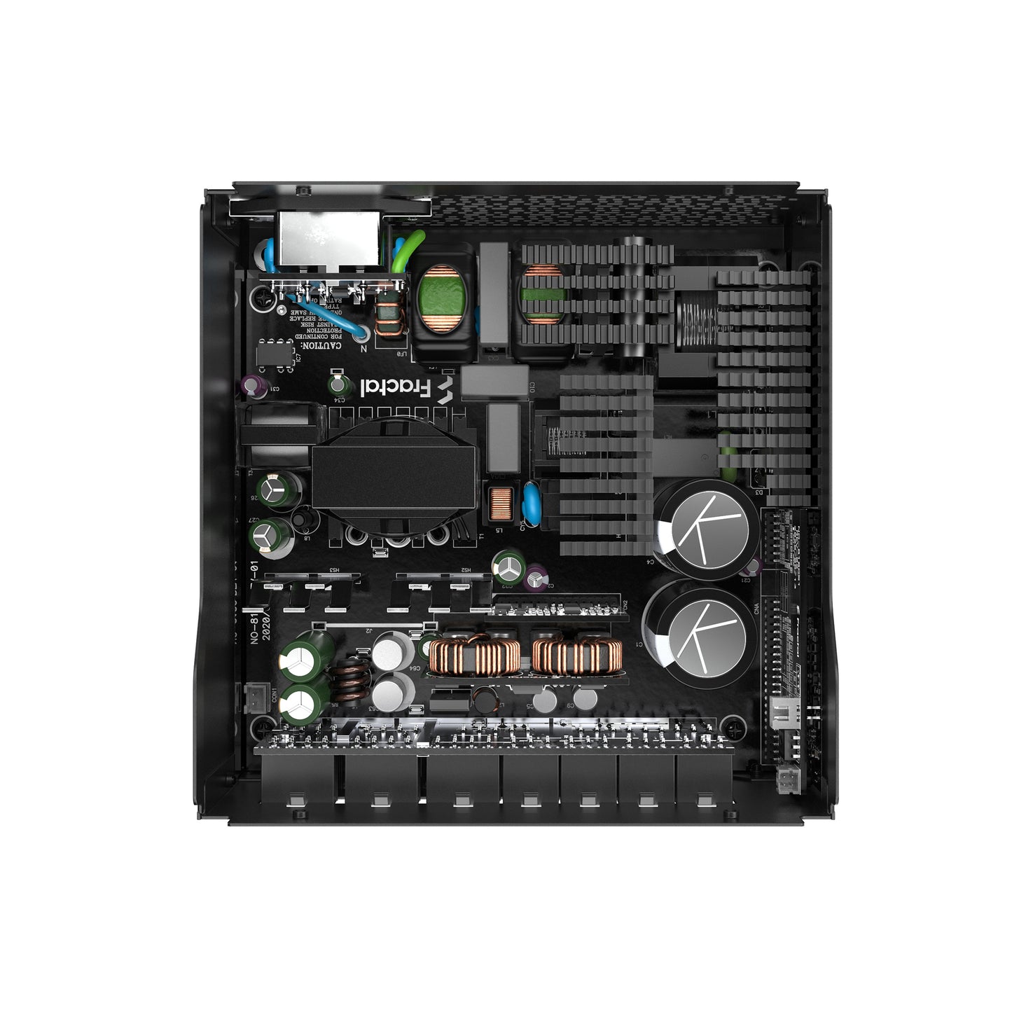 Fractal Design ION Gold 750W Fully Modular Power Supply, US Cord