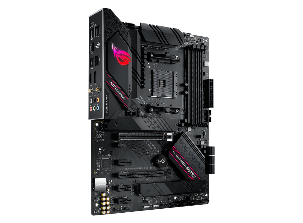 ASUS ROG STRIX B550-F GAMING WIFI II,Ready for AMD Ryzen™ 3000 and 5000 series, plus 5000 and 4000 G-series desktop processors,PCIe® 4.0-ready, dual M.2 slots, USB 3.2 Gen 2 Type-C®, plus HDMI® 2.1 and DisplayPort™ 1.2 output
