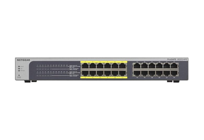 NETGEAR 16-Port Gigabit Plus Switch with 8-Ports PoE (JGS516PE-100EUS)