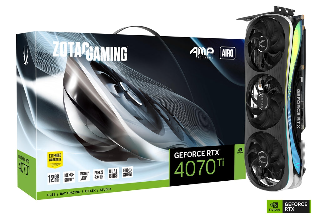 Zotac Gaming GeForce RTX 4070 Ti AMP Extreme AIRO ZT-D40710B-10P